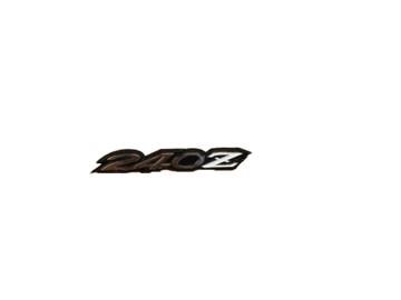 Datsun 240z hatch emblem - Resurrected Classics